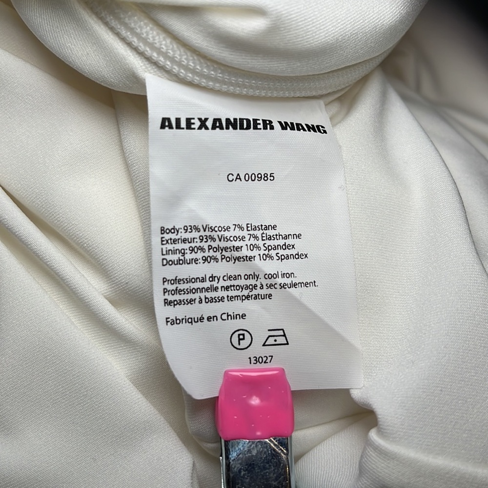 Alexander Wang Draped Jersey Dress - Picture 12 of 12